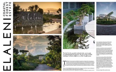 Elaleni Coastal Forest Estate Featured in the LUXE Magazine
