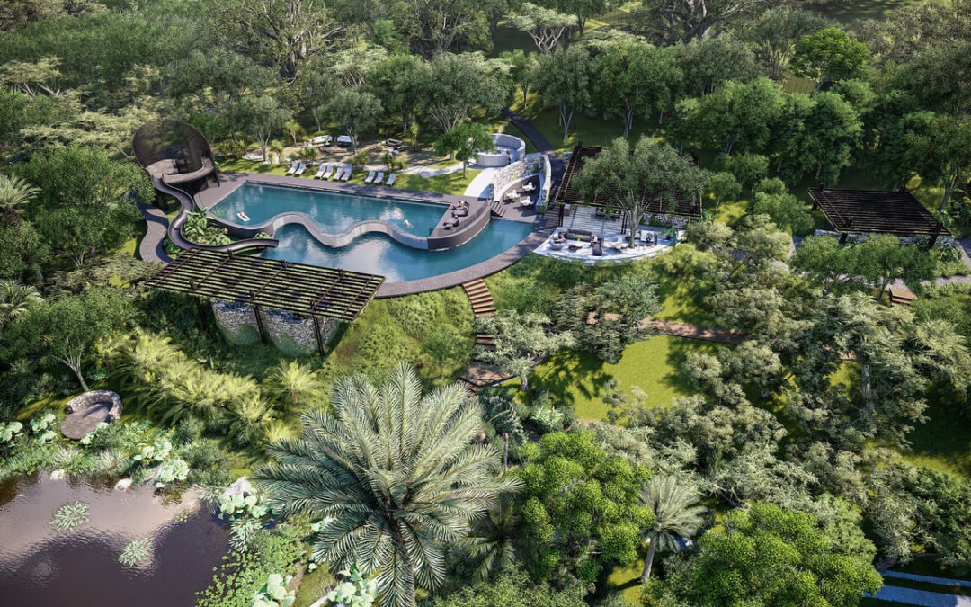 Pro Landscaper Africa – Elaleni Coastal Forest Estate Feature